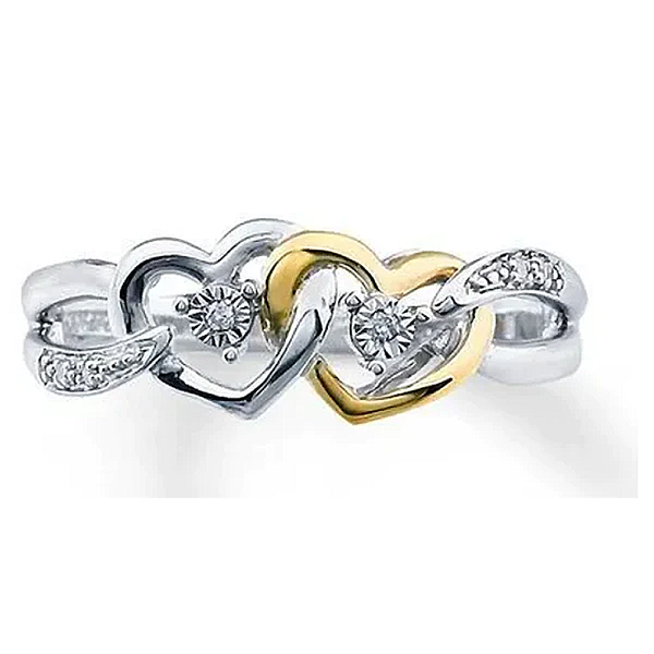 Anillo Corazones