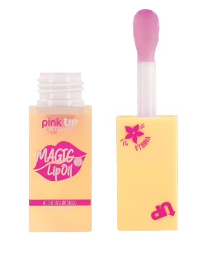 Lip Oil Pink Up Brillo Labial Magico Brillante Color Vainilla