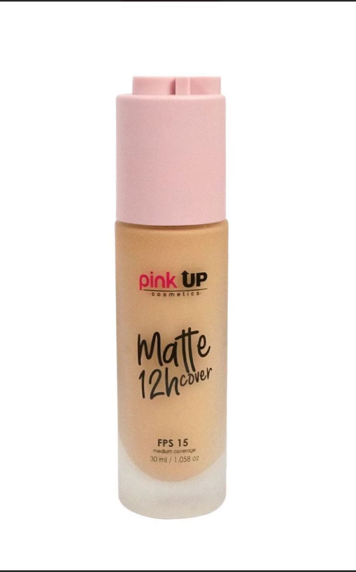 Matte Cover 12 Horas-Pink Up Base de Maquillaje para piel mixta